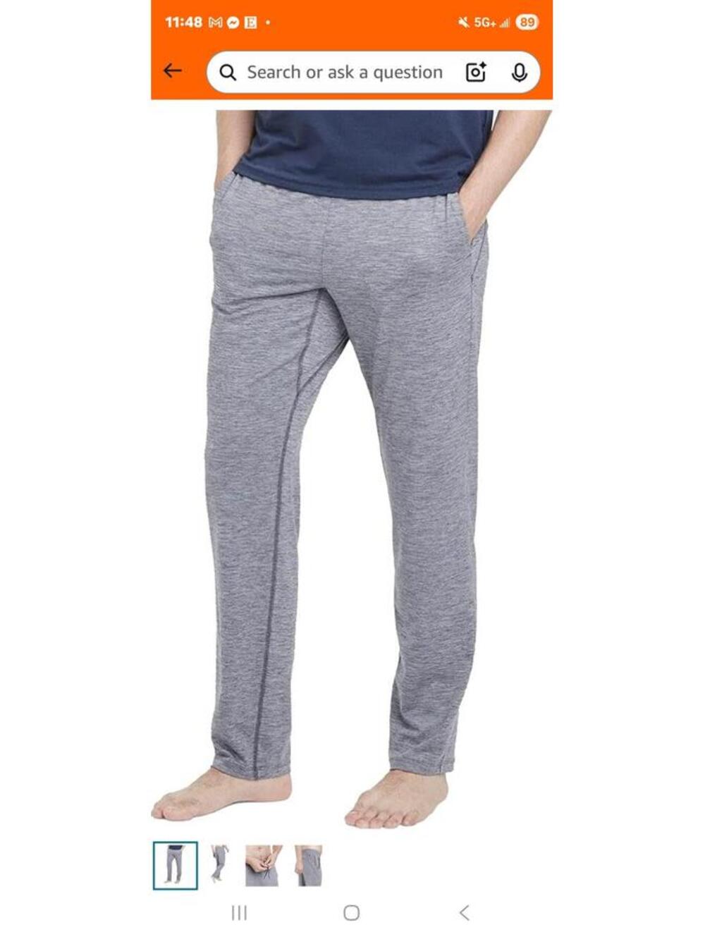 All in Motion mens Soft Stetch tapered Jogger SIZE SMALL